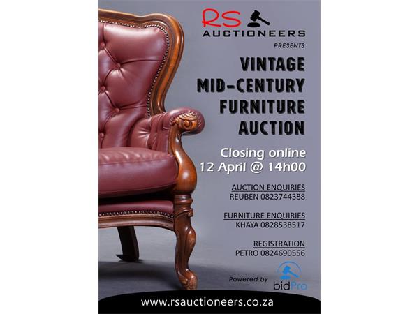 Vintage / Mid-Century Furniture Auction